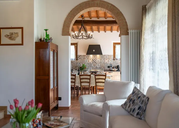 빌라 La Capanna Di Elfo Luxury View 시에나