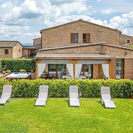 Villa La Capanna Di Elfo Luxury View Siena